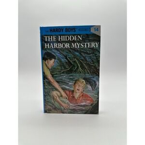 THE HIDDEN HARBOR MYSTERY Hardy Boys‎ Franklin W. Dixon # 14 Hardcover Book